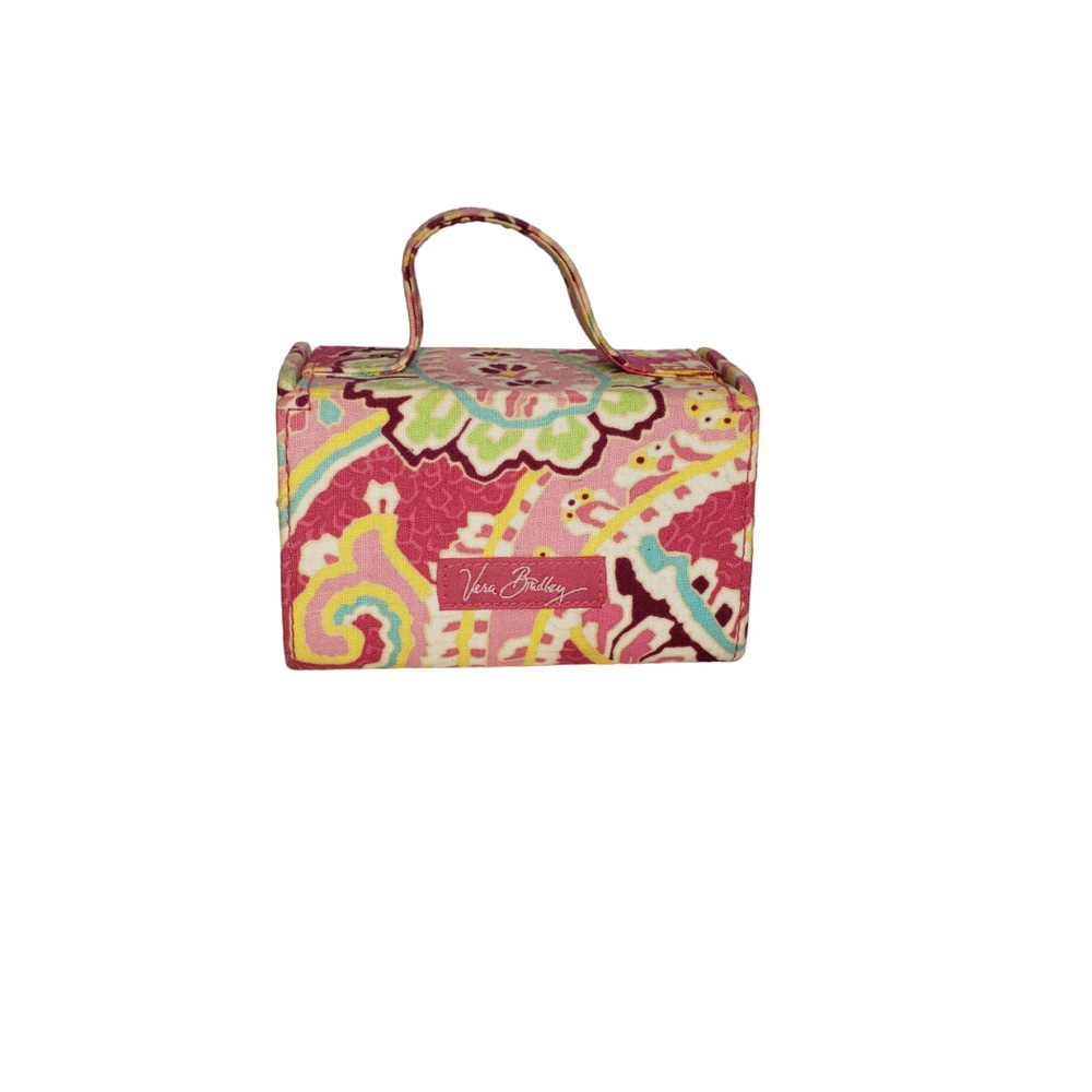VERA BRADLEY Small Jewelry Box Retired Pattern Capri Melon 2007